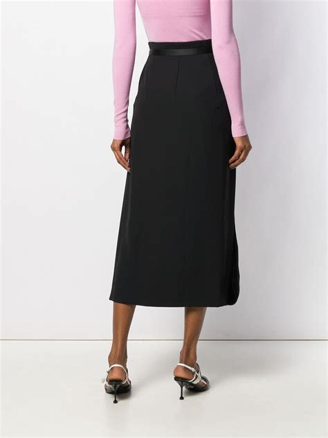 prada back zip skirt|Prada skirts for women.